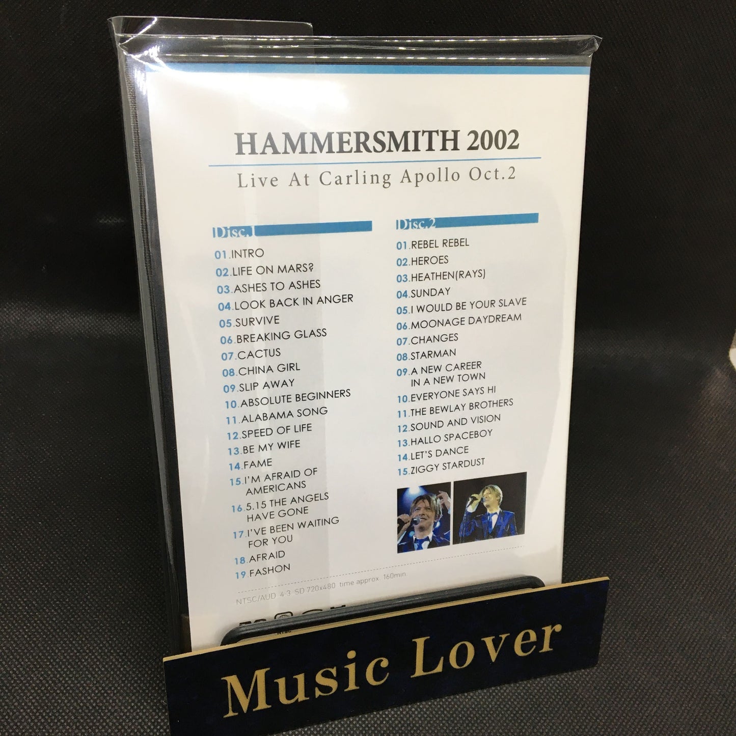 DAVID BOWIE / HAMMERSMITH 2002 (2DVDR)