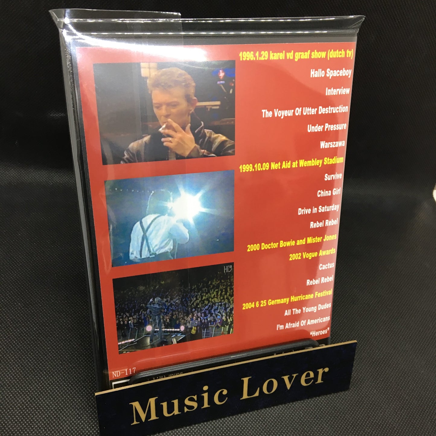 DAVID BOWIE / Dr.BOWIE AND Mr.JONES (1DVDR)