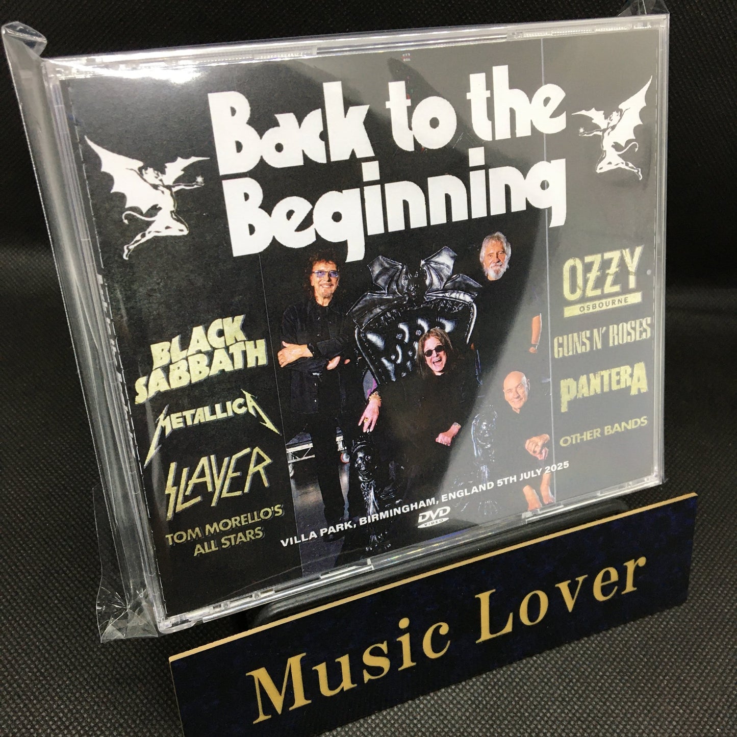V.A.(BLACK SABBATH / OZZY OSBOURNE / METALLICA / GUNS N' ROSES) / BACK TO THE BEGINNING PRO SHOT (4DVDR)