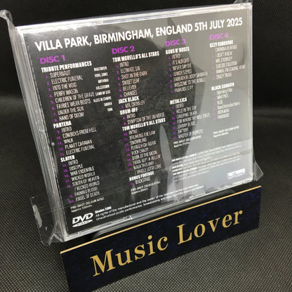 V.A.(BLACK SABBATH / OZZY OSBOURNE / METALLICA / GUNS N' ROSES) / BACK TO THE BEGINNING PRO SHOT (4DVDR)