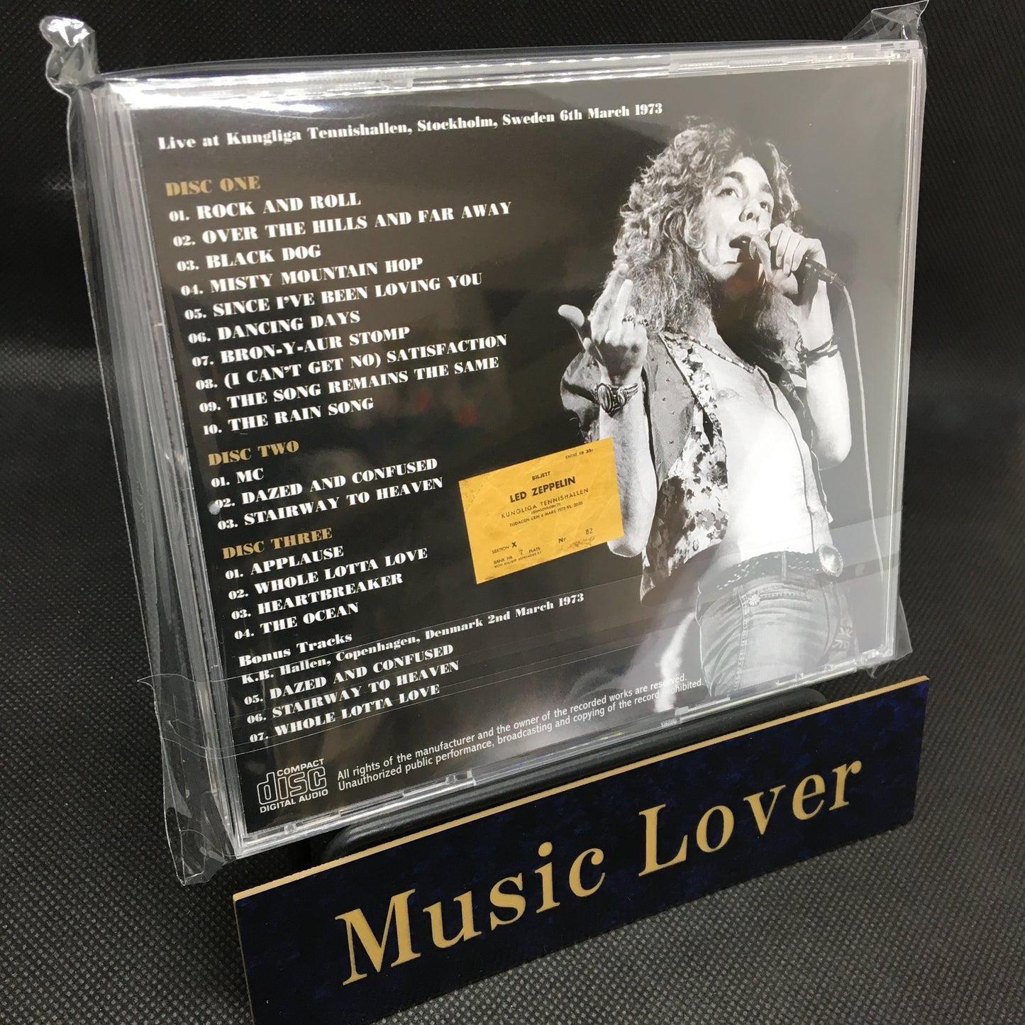 LED ZEPPELIN / STOCKHOLM 1973 (3CD)