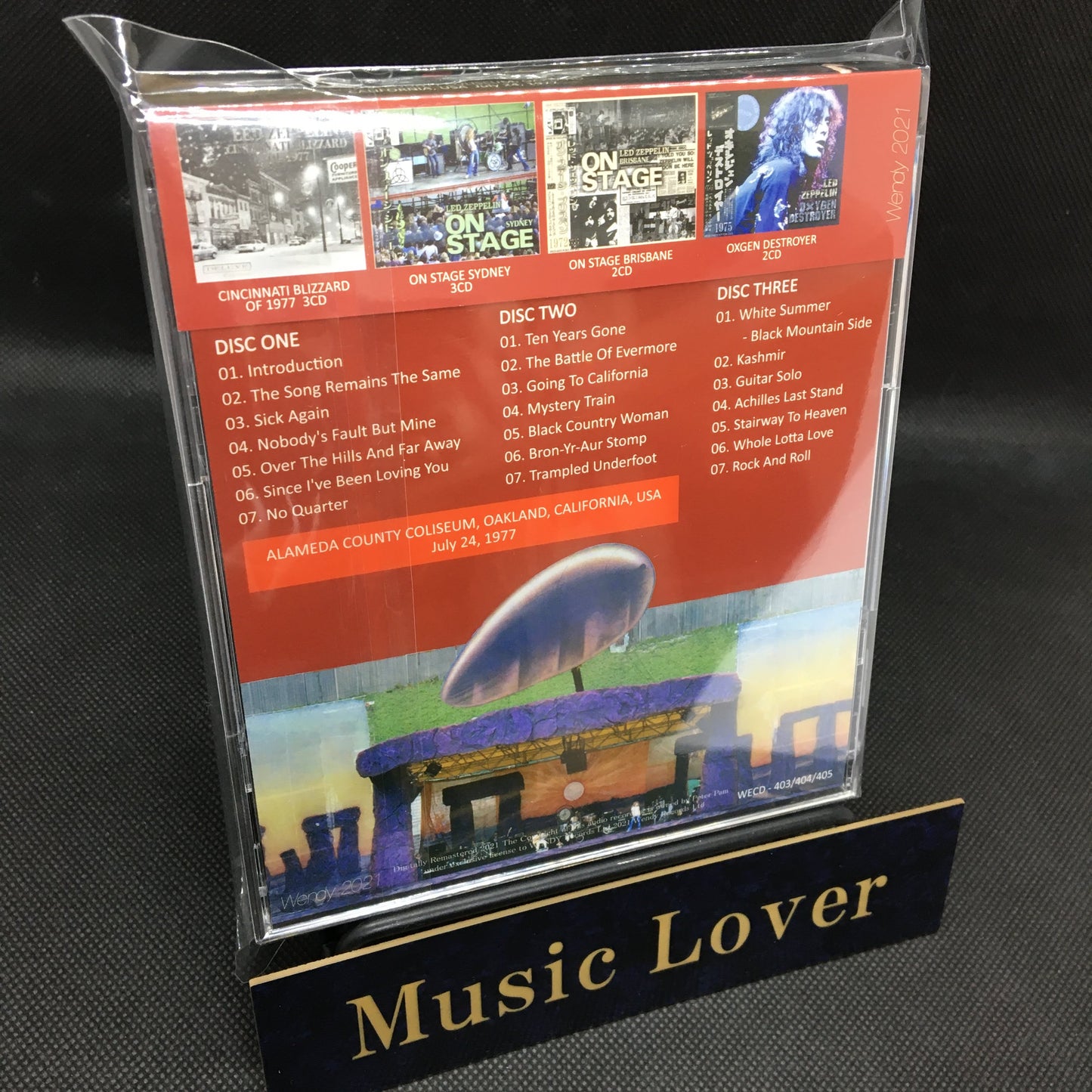 LED ZEPPELIN / 1977 RED ROSE (3CD)