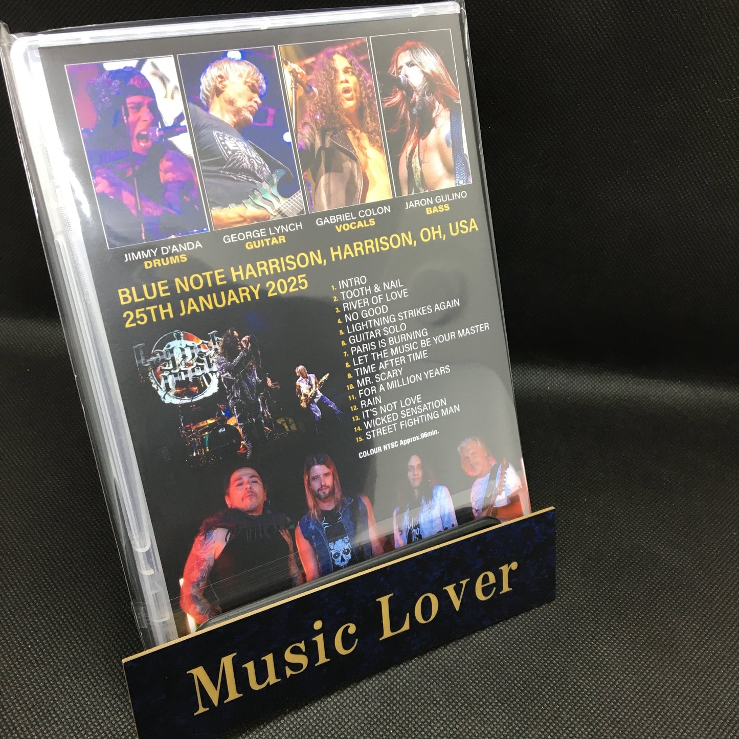 LYNCH MOB / THE FINAL RIDE HARRISON 2025 MULTICAM (1DVDR)