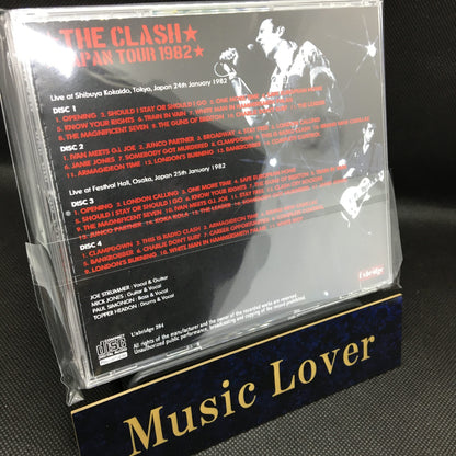 THE CLASH / ONE GIG TOO FAR PART 2 NAKANO 1982 (4CDR)