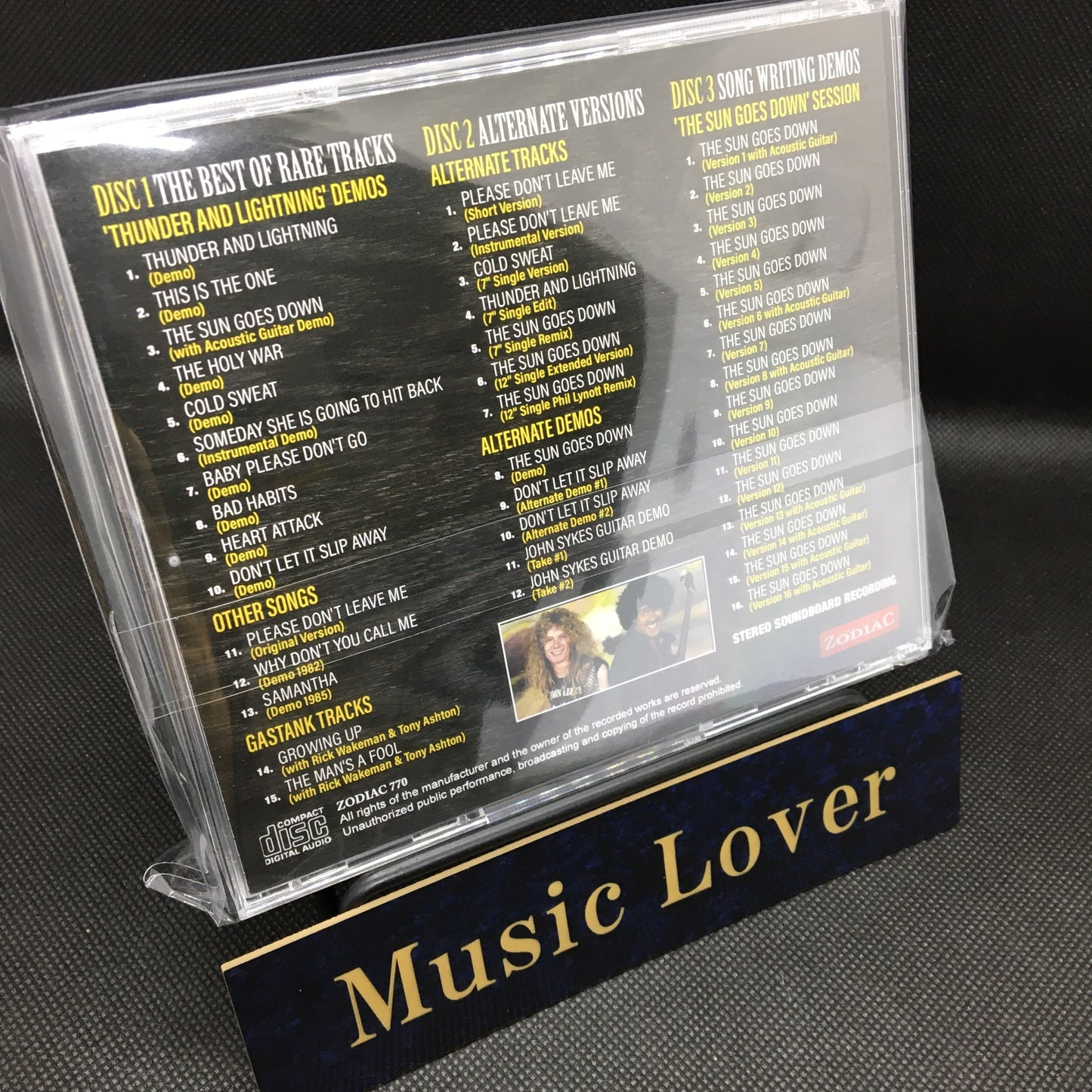 JOHN SYKES / HIDDEN TREASURES THIN LIZZY DAYS (3CD)