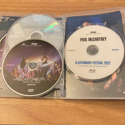 PAUL McCARTNEY / GLASTONBURY FESTIVAL 2022 PREMIUM LIMITED SPECIAL COLLECTION (3CD+2DVD/1BDR)