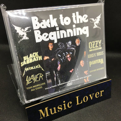 V.A.(BLACK SABBATH / OZZY OSBOURNE / METALLICA / GUNS N' ROSES) / BACK TO THE BEGINNING PRO SHOT (4DVDR)