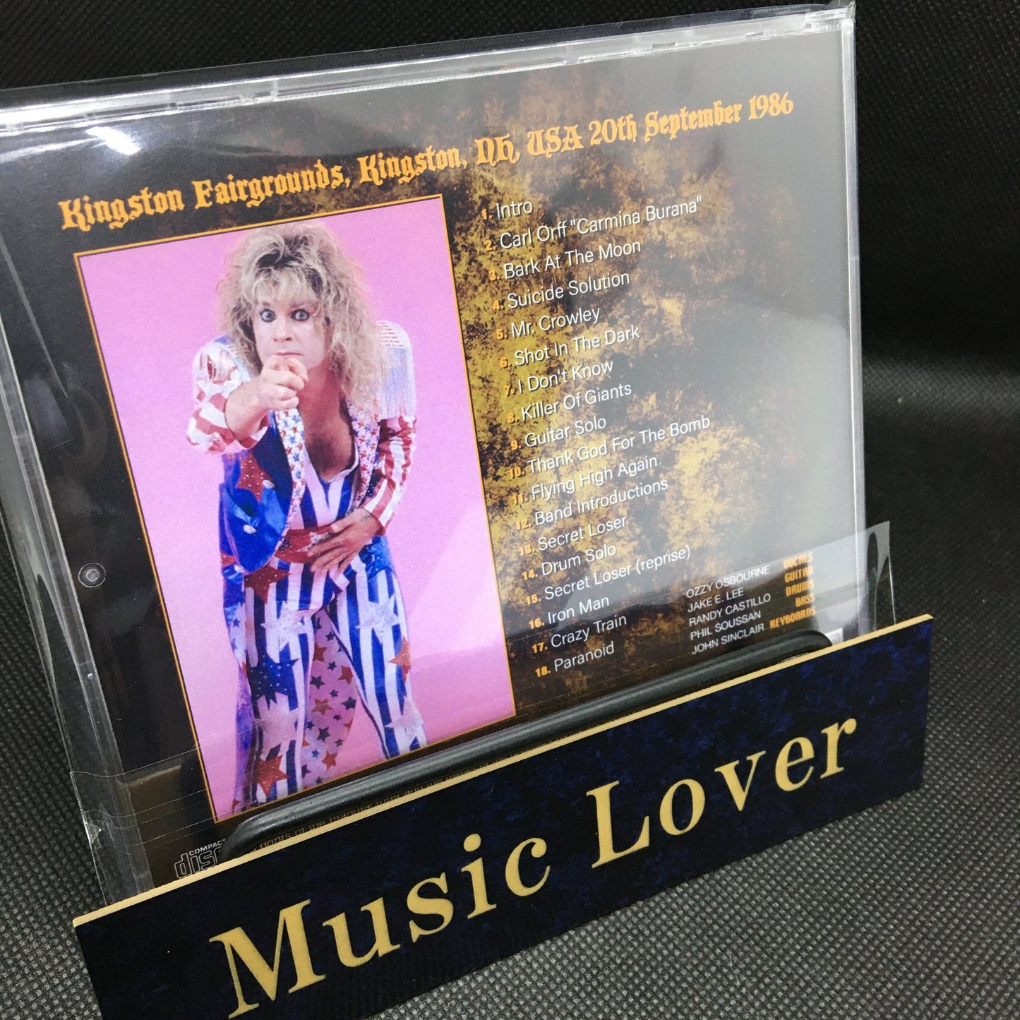 OZZY OSBOURNE / KINGSTON 1986 (1CDR)