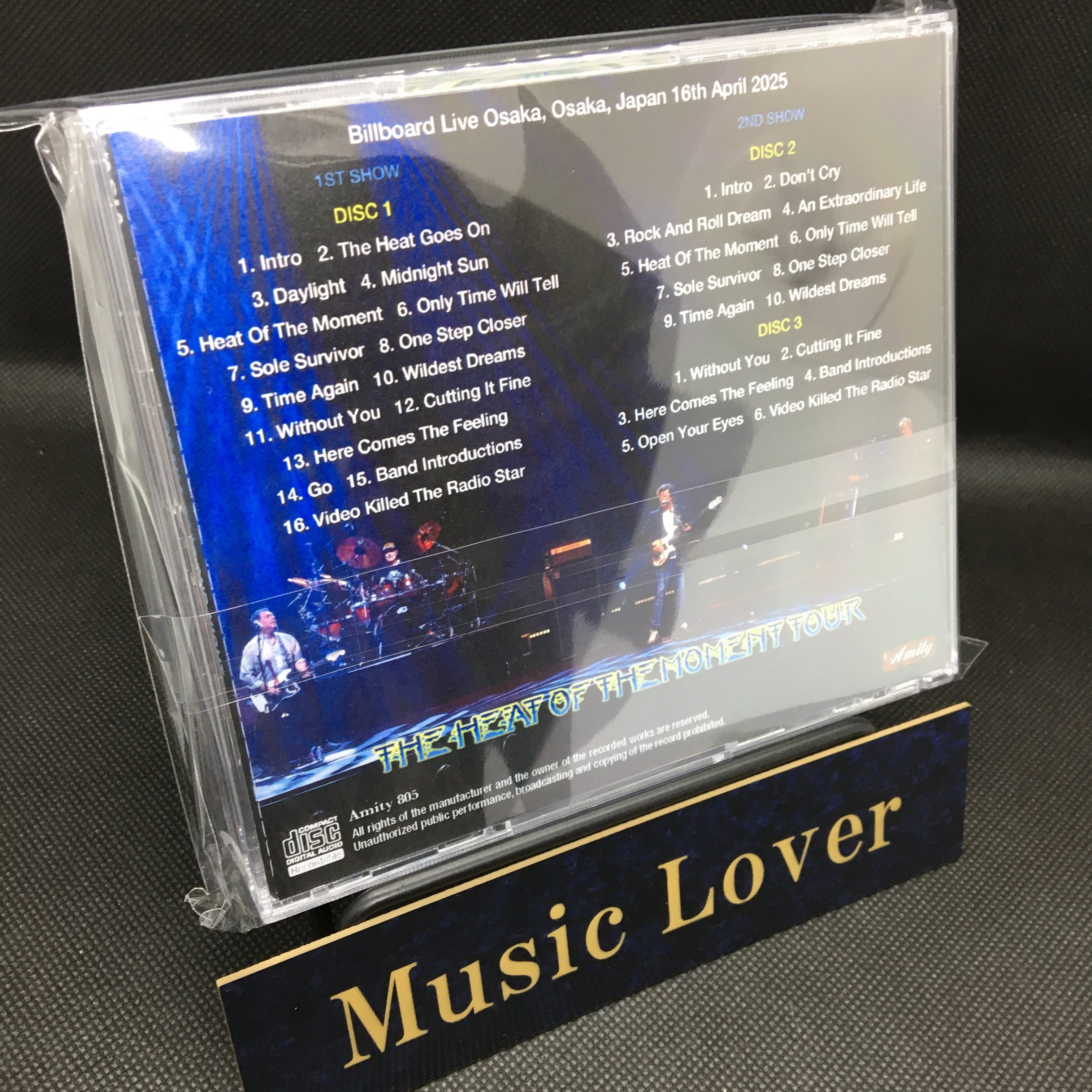 ASIA / OSAKA 2025 2ND NIGHT (3CDR) – WORLD MUSIC LOVER
