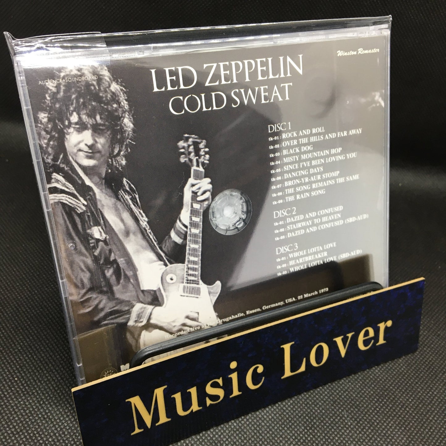 Led Zeppelin Cold Sweat 1973 Winston Remaster 3CD Moonchild
