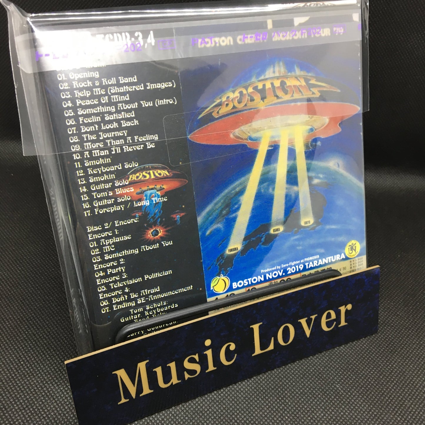 BOSTON / Budokan 19・20 04 1979 Phantom flight [Mr. Peach] (CAJA DE 4 CD)