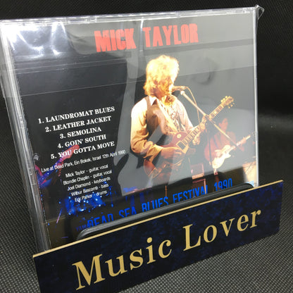 MICK TAYLOR / FESTIVAL DE BLUES DEL MAR MUERTO 1990 CAJA DE SONIDO ESTÉREO (1 CDR)