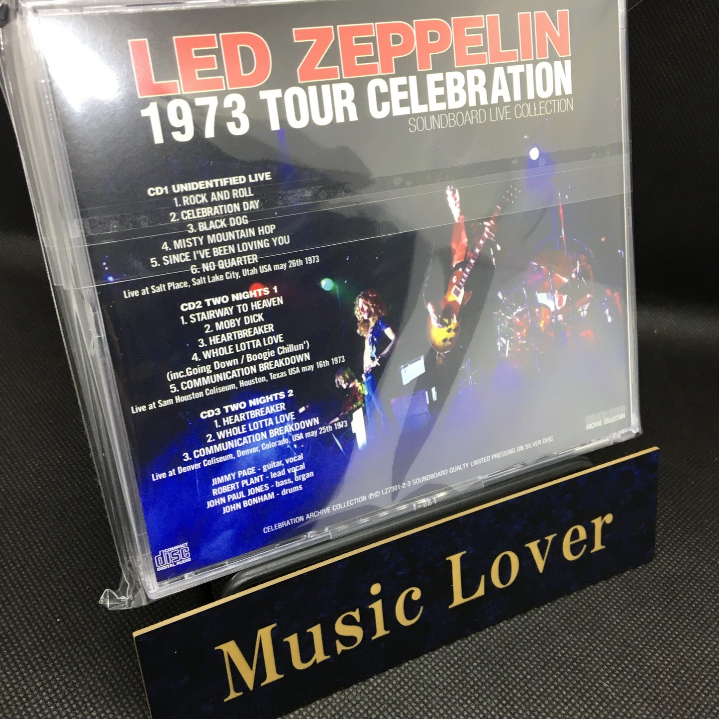 Led Zeppelin 1973 Tour Celebration Soundboard Live Collection 3CD