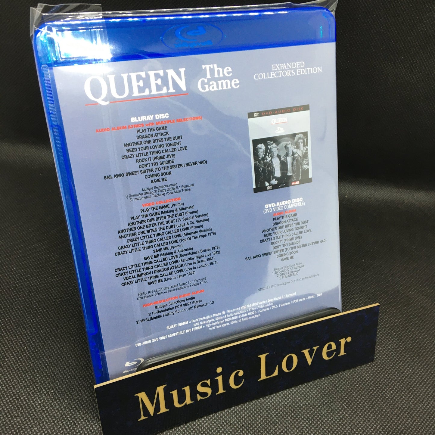 QUEEN / THE GAME EXPANDED COLLECTOR'S EDITION SPECIAL LIMITED EDITION [2CD+1DVD & 1BLURAY+DVD-AUDIO]
