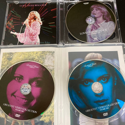 OLIVIA NEWTON-JOHN Love Performance Greatest Video Collection 2CD 2DVD Set