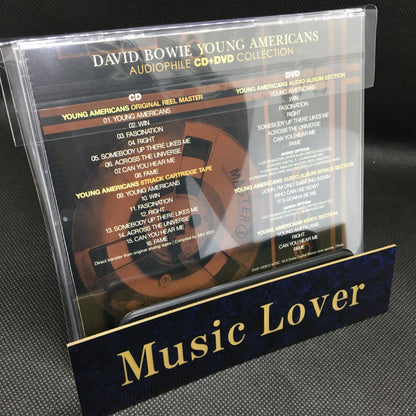 DAVID BOWIE / YOUNG AMERICANS AUDIOPHILE CD/DVD COLLECTION (1CD+1DVD)