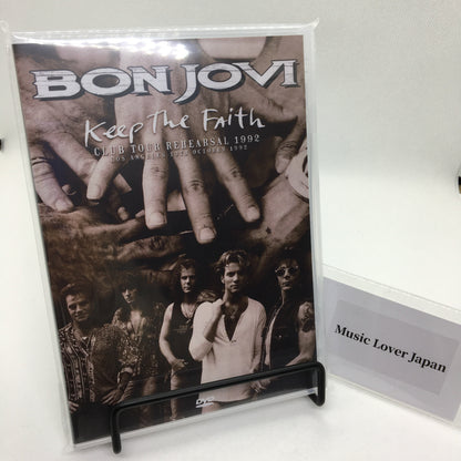 BON JOVI / PROVE DEL TOUR CLUB 'KEEP THE FAITH' 1992 (1DVDR)