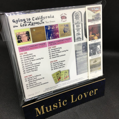 LED ZEPPELIN / GOING TO CALIFORNIA 1971 TWO SHOWS 【4CD】