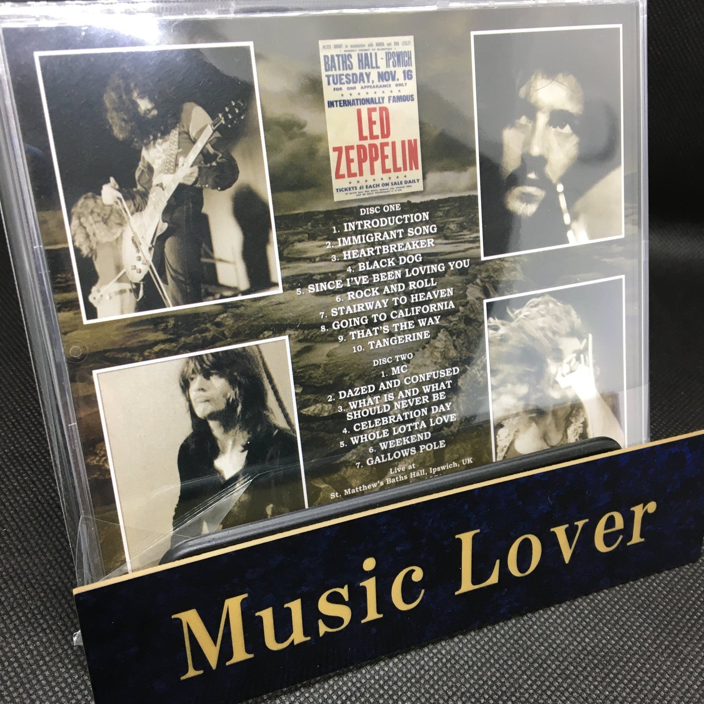 LED ZEPPELIN / OVER THE TWELVE-FOOT END DEFINITIVE IPSWICH (2CD)