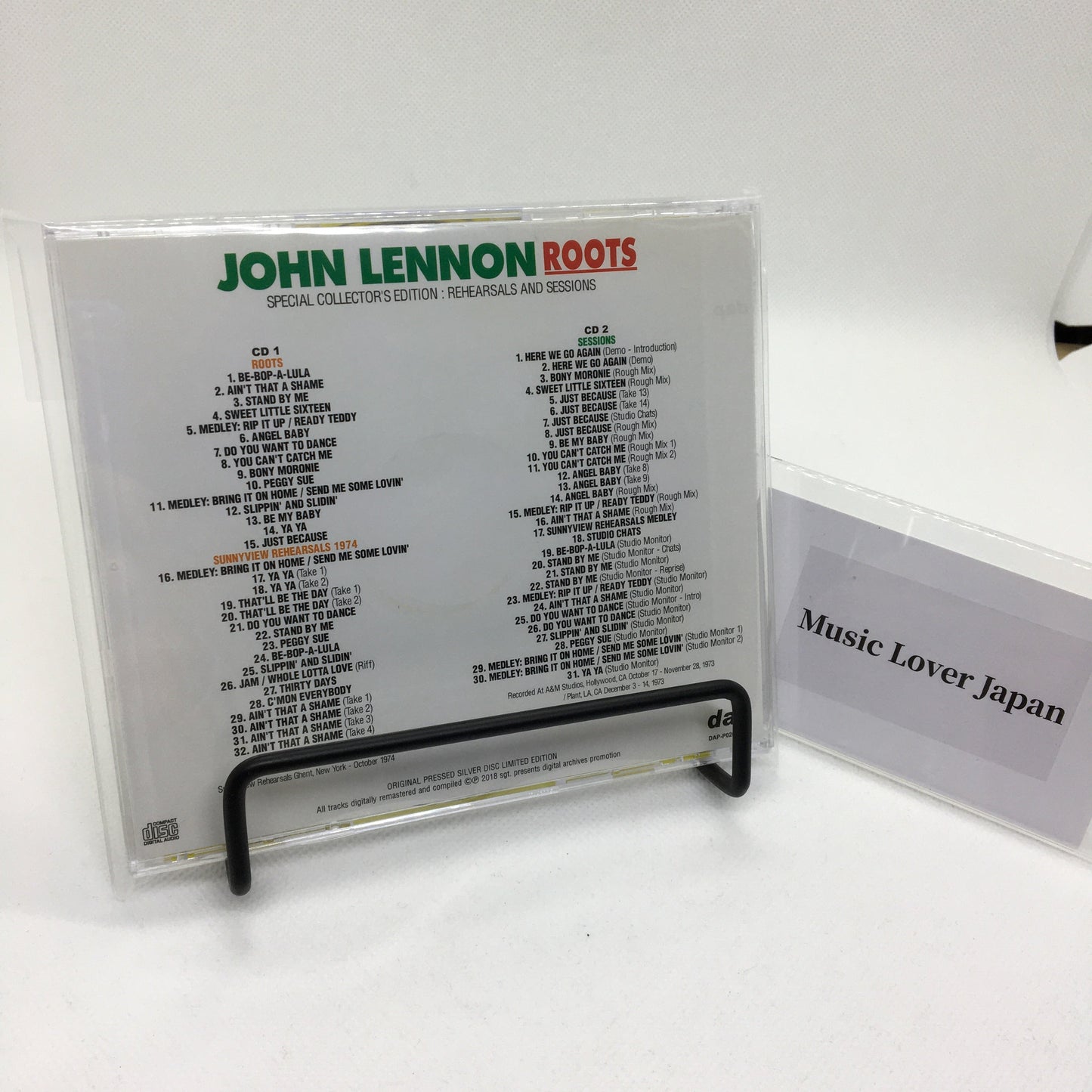 John Lennon Rock' N Roll & Roots Special 4CD set 113 Tracks