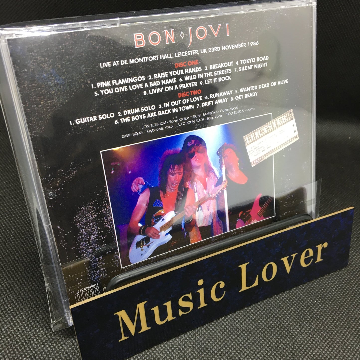 BON JOVI / LEICESTER 1986 (2 CD)