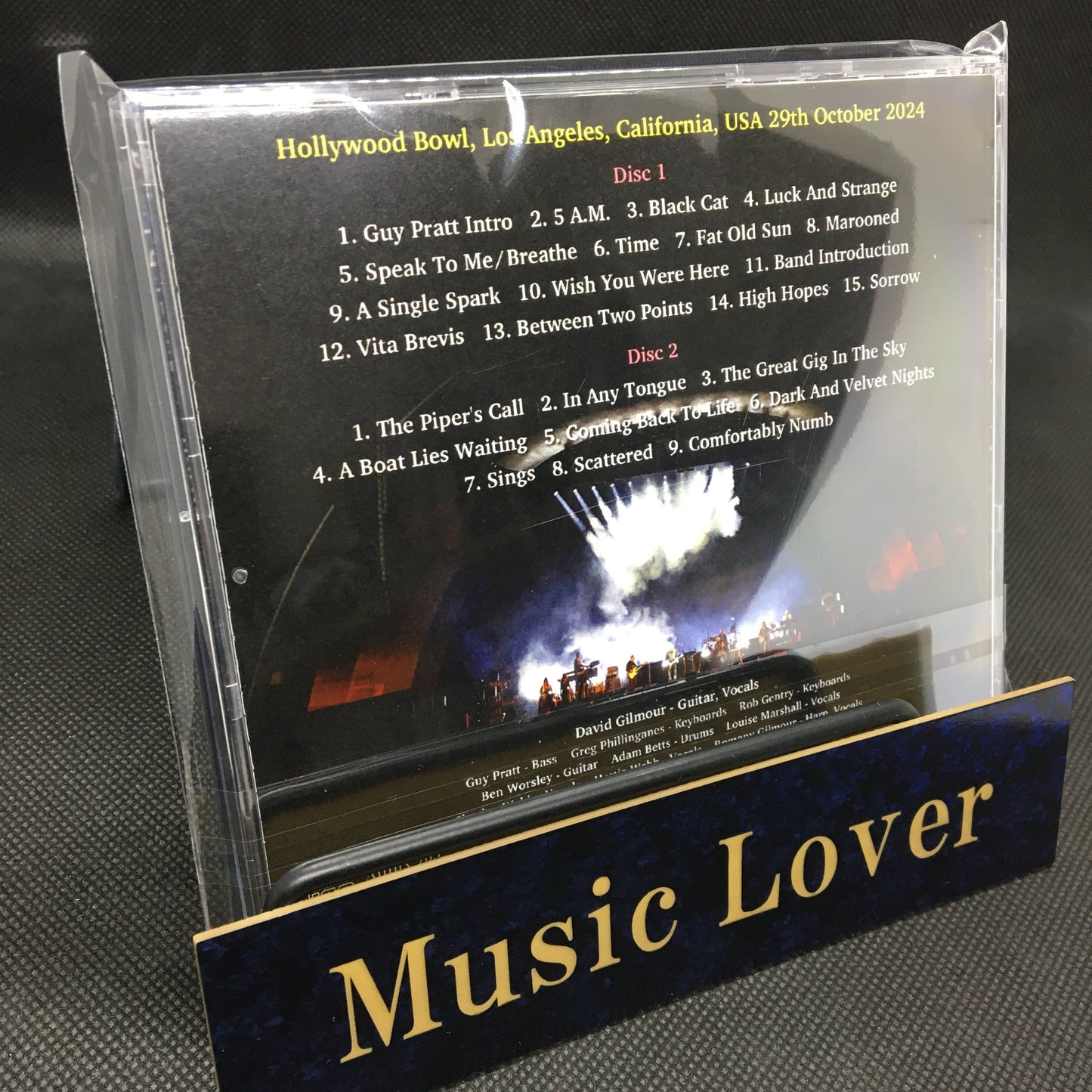 DAVID GILMOUR / HOLLYWOOD BOWL 2024 PRIMERA NOCHE (2CDR)