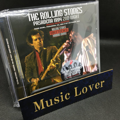 THE ROLLING STONES / PASADENA 1994 2ND NIGHT MARCO MOIR MASTER (2CD)