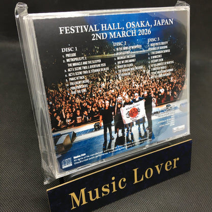 DREAM THEATER / OSAKA 2026 ORIGINAL IEM RECORDING (3CDR)