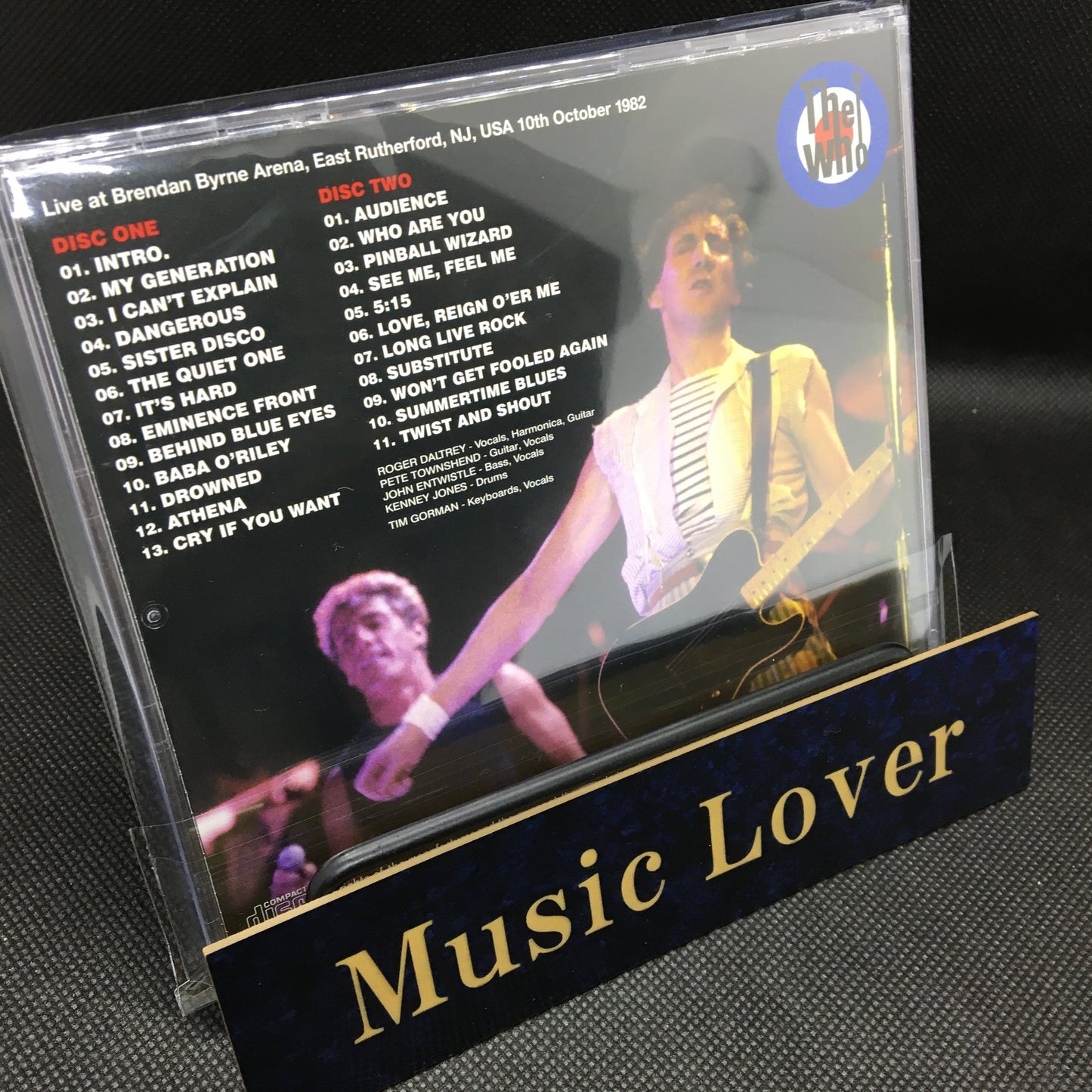 THE WHO / NEW JERSEY 1982 SOUNDBOARD (2CD)