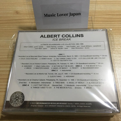 ALBERT COLLINS / ICE BREAK ULTIMATE SOUNDBOARD LIVE COLLECTION 1983-1986 (4CDR)