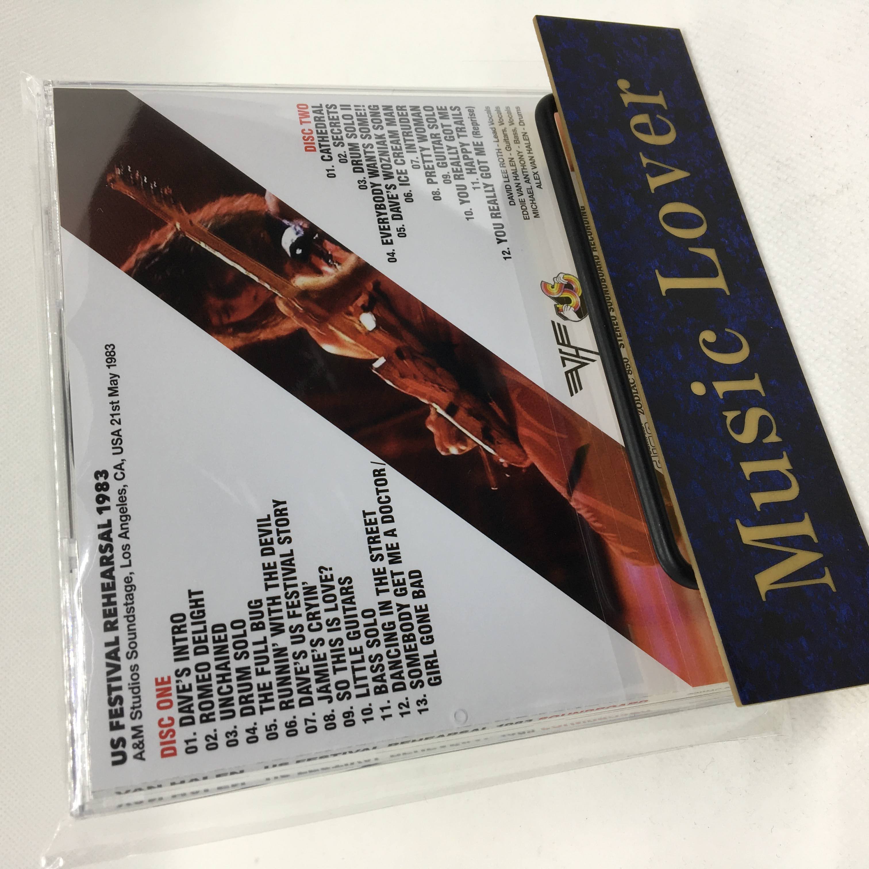 VAN HALEN / US FESTIVAL REHEARSAL 1983 SOUNDBOARD (2CD) – WORLD