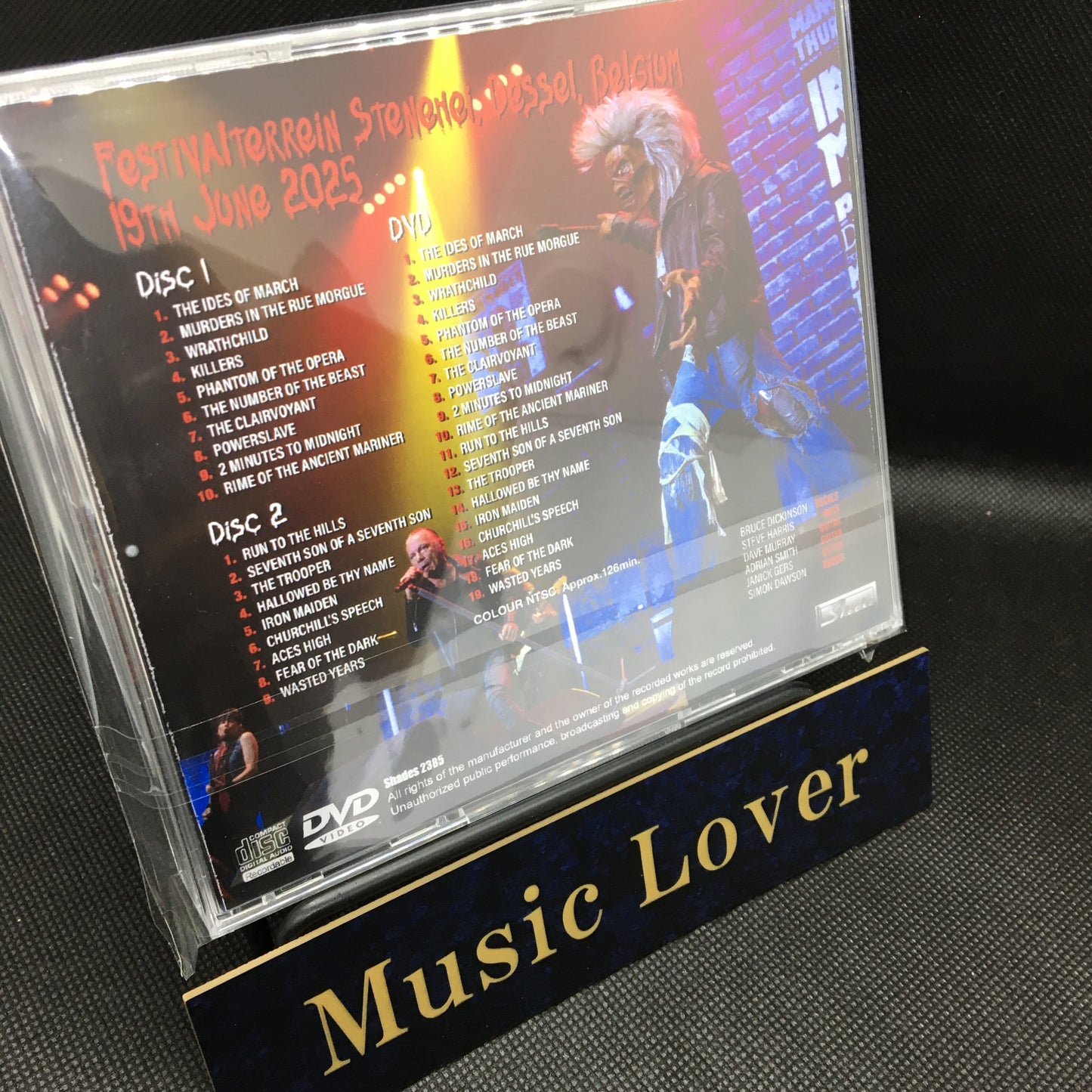 IRON MAIDEN / GRASPOP METAL MEETING 2025 (2CDR+1DVDR)