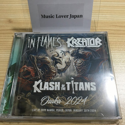 KREATOR × IN FLAMES / KLASH OF THE TITANS OSAKA 2024 (2CDR)