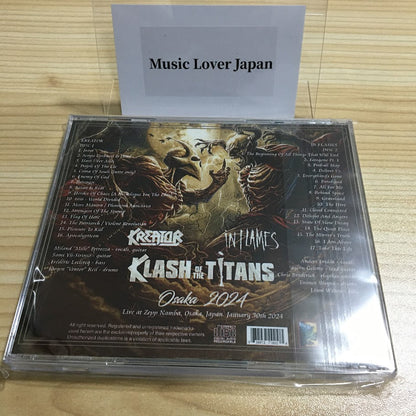 KREATOR × IN FLAMES / KLASH OF THE TITANS OSAKA 2024 (2CDR)
