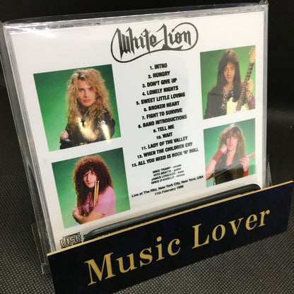 WHITE LION / RITZ 1988 STEREO SOUNDBOARD (1CDR)