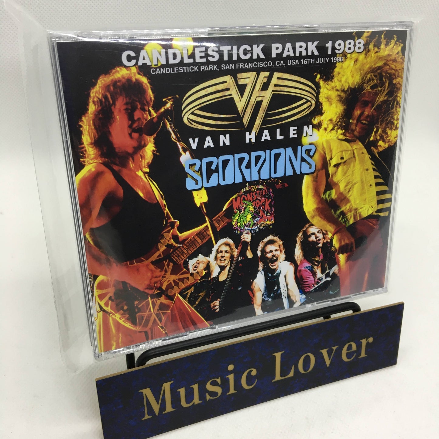 VAN HALEN + SCORPIONS / CANDLESTICK PARK 1988 (3CDR)
