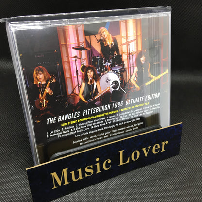 THE BANGLES / PITTSBURGH 1986 EDICIÓN DEFINITIVA SBD estéreo y HD Pro-shot (1 CDR + 1 BDR)
