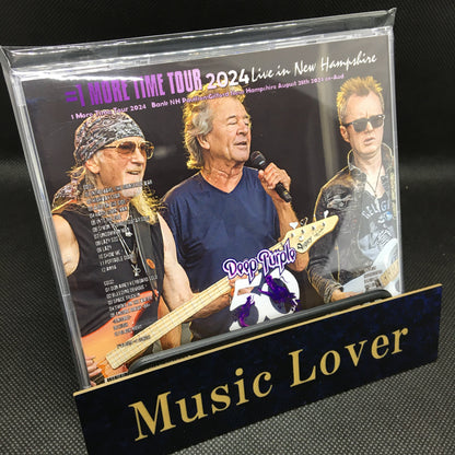 Gira Deep Purple / 1 More Time 2024 (2CDR) Bank NH Pavilion Gilford, Nuevo Hampshire
