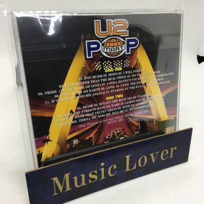 U2 / PROVA GENERALE DEL TOUR POPMART 1997 SOUNDBOARD (2CDR)