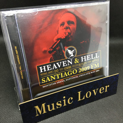 HEAVEN & HELL / SANTIAGO 2009 FM STEREO SOUNDBOARD (2CDR)