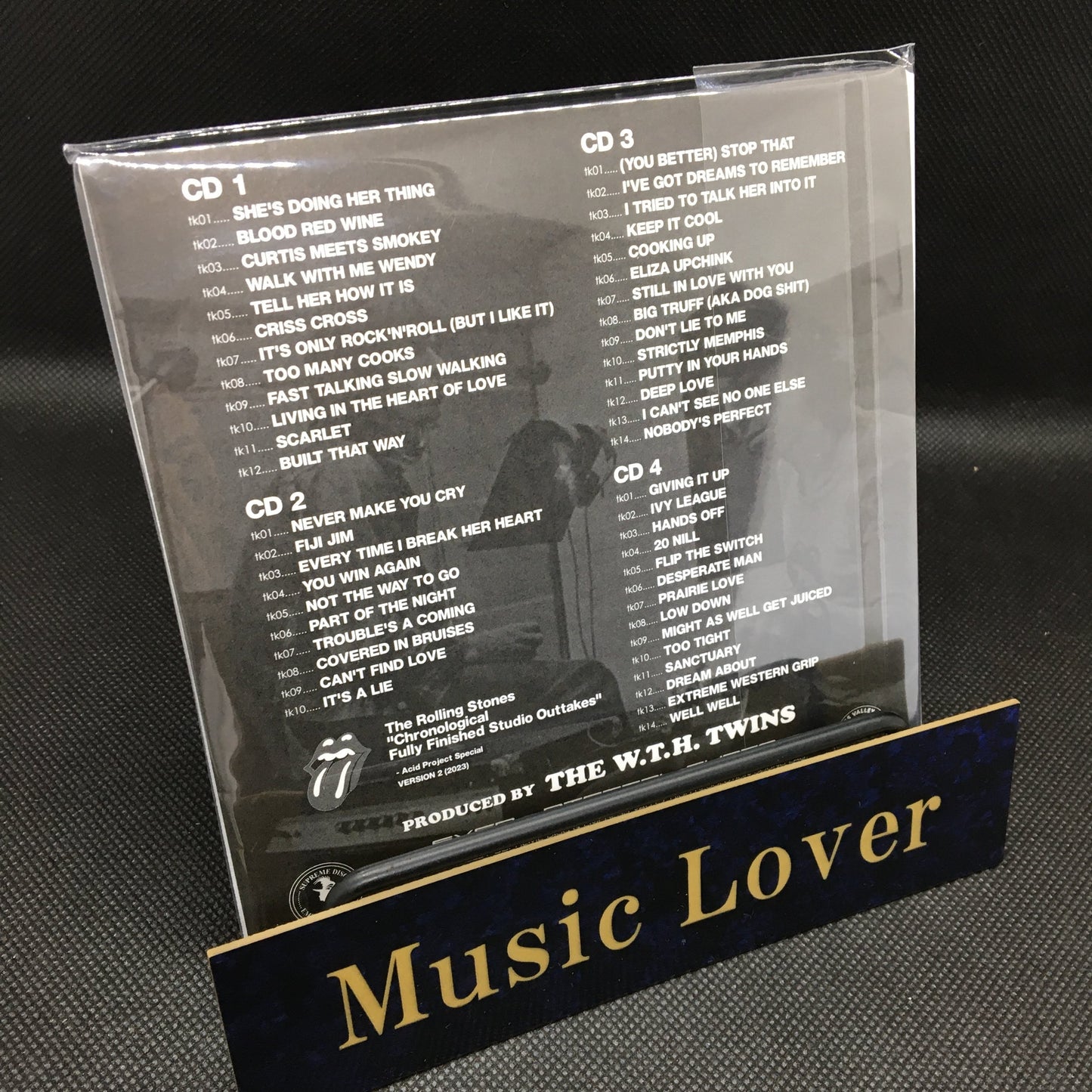 THE ROLLING STONES / Chronological Fully Finished Studio Outtakes Acid Project Special Version 2 2023 (4CD)