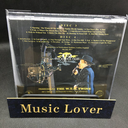 U2 Don't Look Back In Anger Part 2 The Joshua Tree Tour 2017 2CD Empress Valley