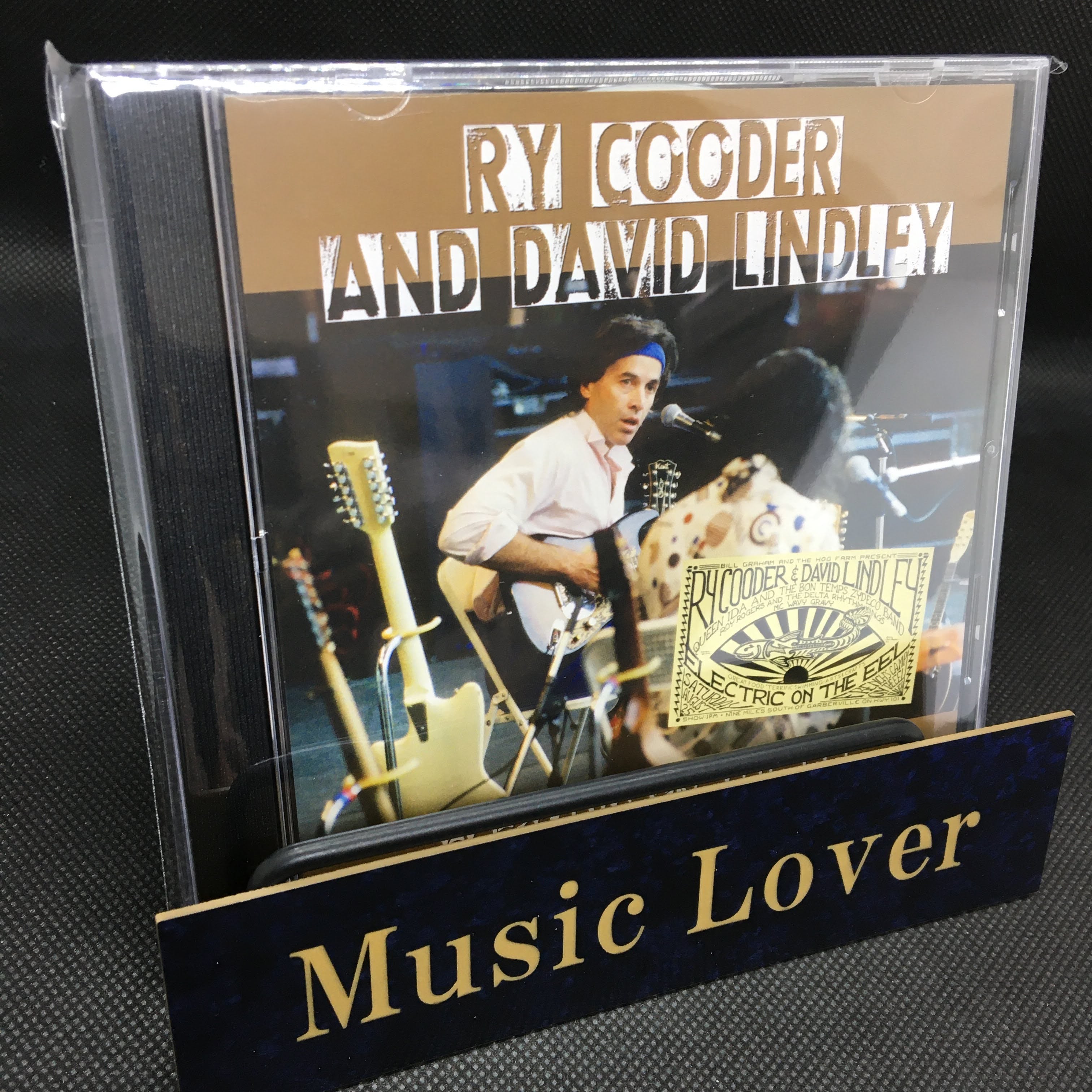 RY COODER and DAVID LINDLEY / ELECTRIC ON THE EEL SOUNDBOARD (1CDR