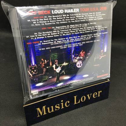 JEFF BECK / LOUD HAILER TOUR USA 2016 (3CDR)