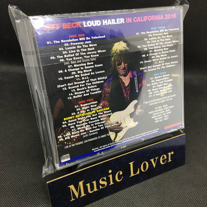 JEFF BECK / LOUD HAILER IN CALIFORNIA 2016 (4CDR)