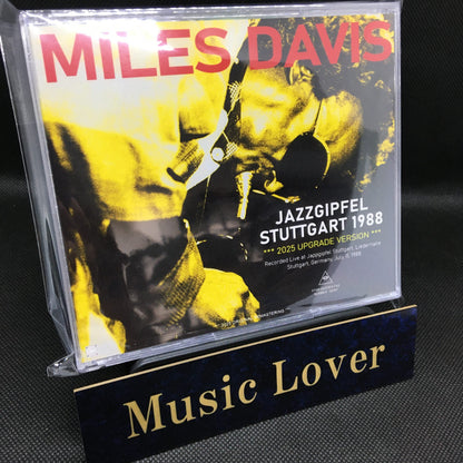MILES DAVIS / JAZZGIPFEL STUTTGART 1988 2025 UPGRADE VERSION (2CDR+1DVDR)