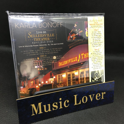 Karla Bonoff / Live At Sellersville Theater 2022 (2CDR)