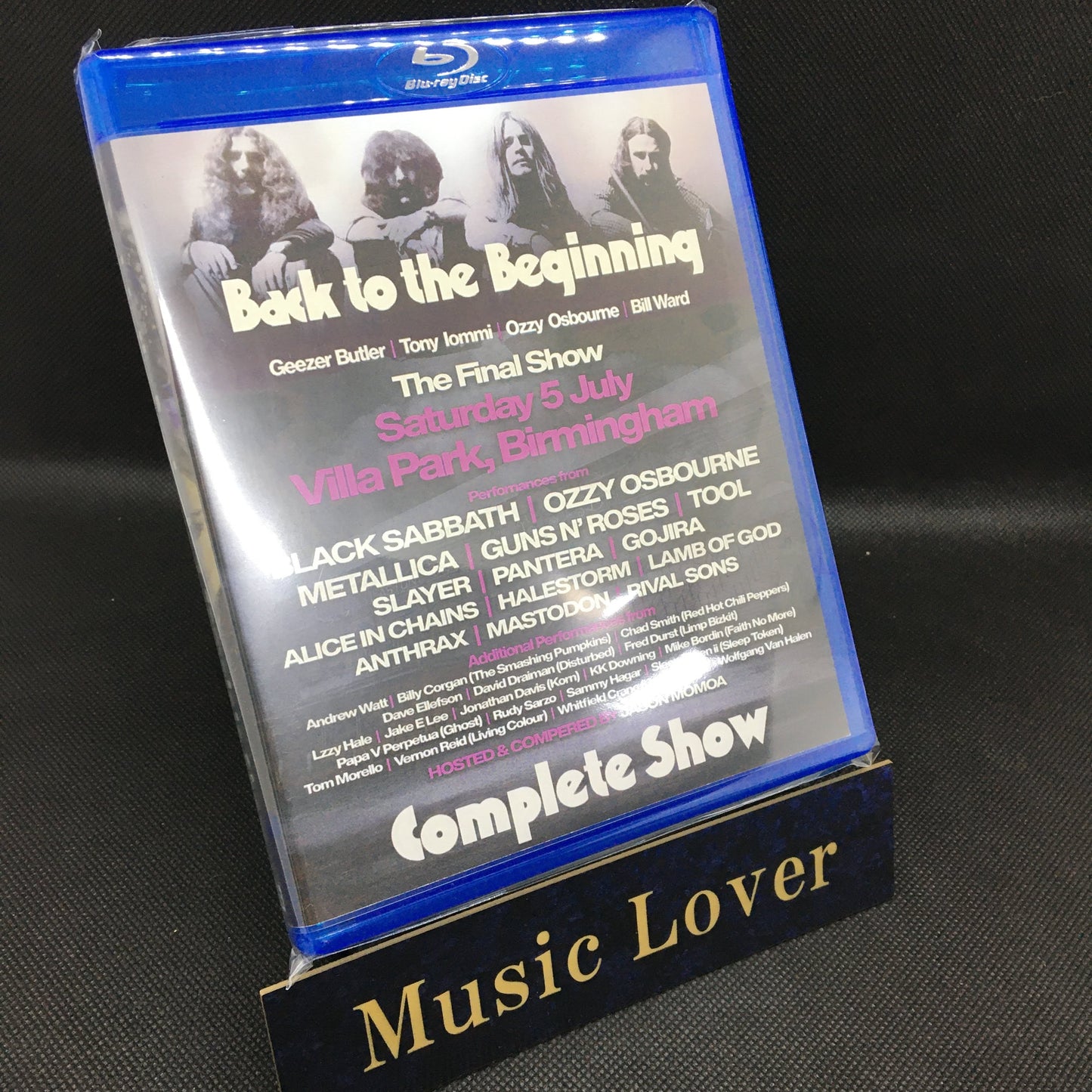 V.A. Black Sabbath and friends / Back to the Beginning Complete Show HD PRO SHOT (3BDR)