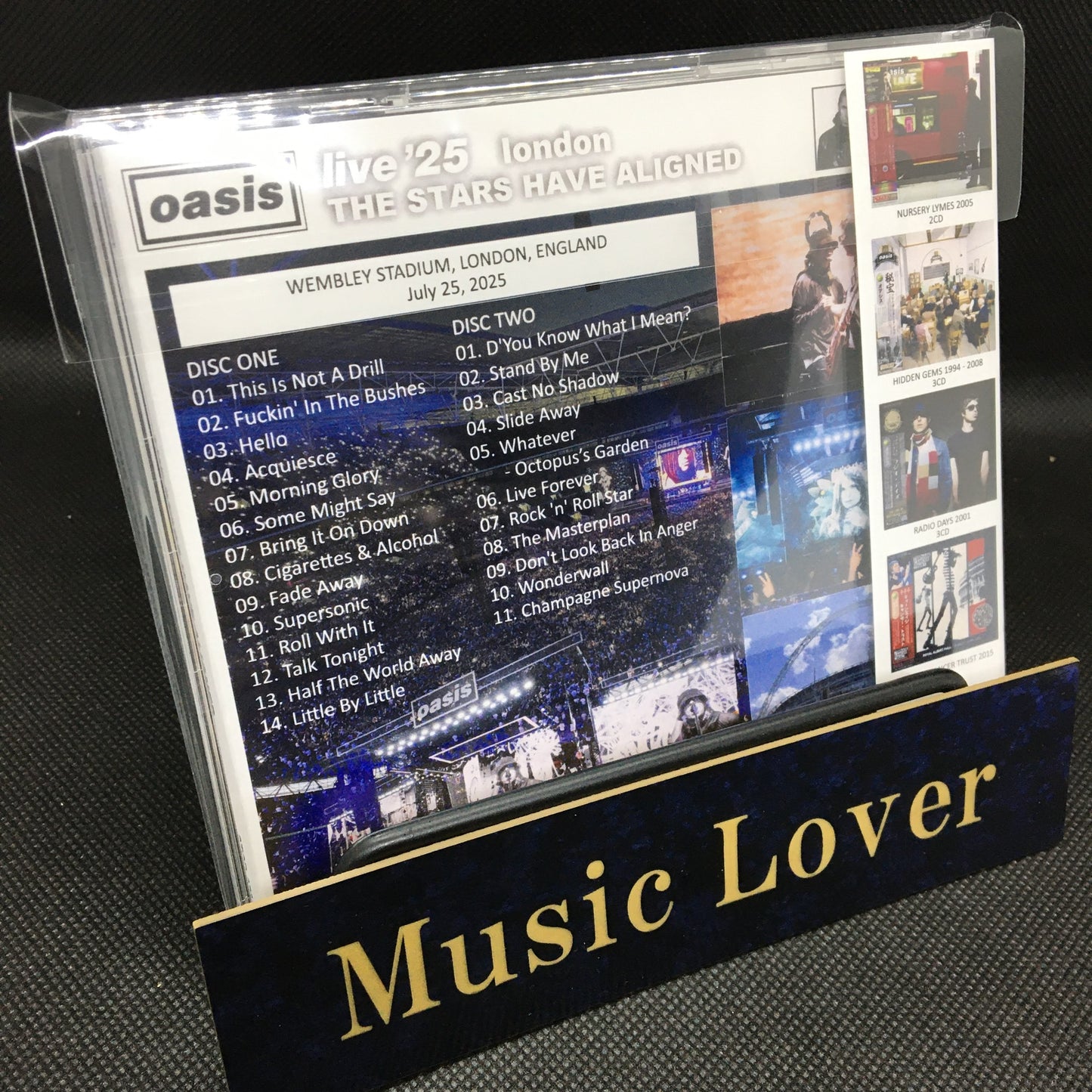 OASIS / 2025 THE STARS HAVE ALIGNED LONDON FIRST SHOW (2CD)