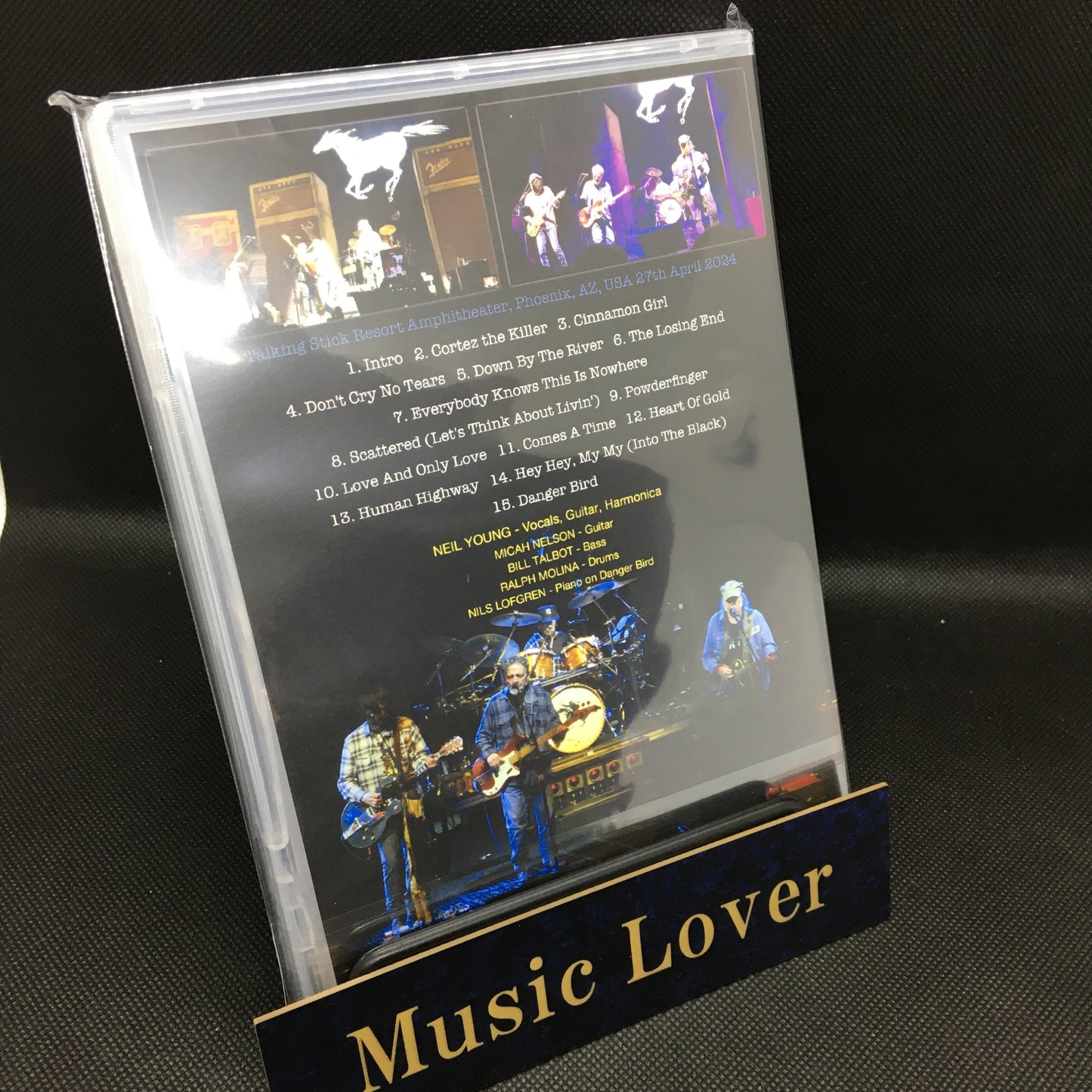 NEIL YOUNG & CRAZY HORSE / PHOENIX 2024 MULTI-CAM (1DVDR)